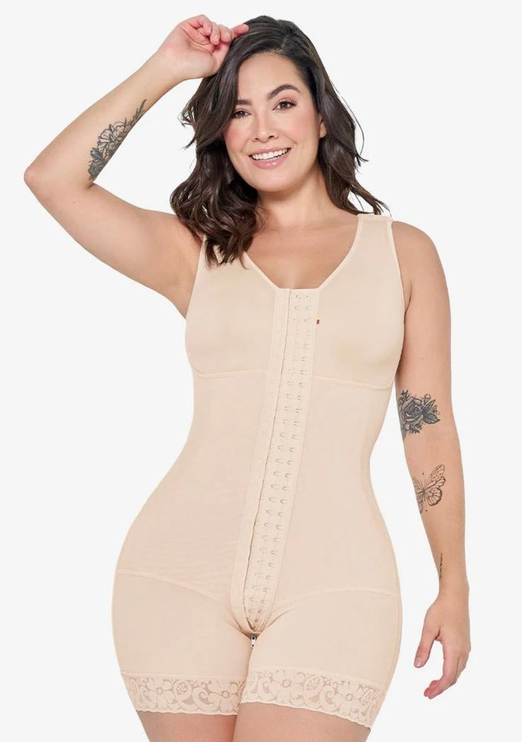 Open-Bust Full Body Shaper