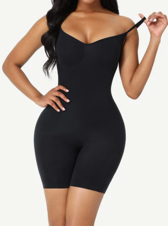 Seamless Sculpt Mid-Thigh Bodysuit - Instant Hourglass Figure Shaper